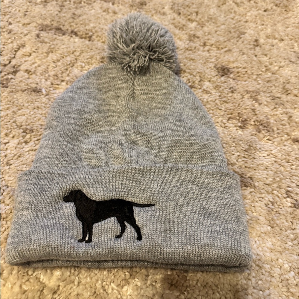 🍍Black lab winter hat🍍O/S